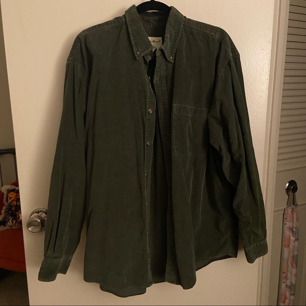 Corduroy Shammy Shacket